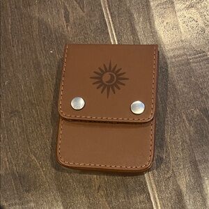 Mark & Graham Leather Playing Card Set NWT - Blue Moon Edition